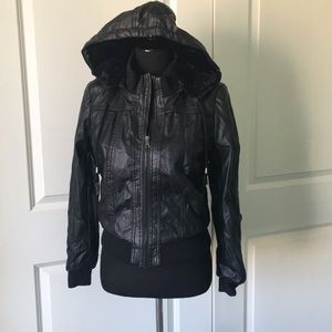 Faux Leather Jacket